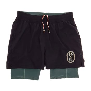 YMR Track Club Stadion 2-1 Shorts navy/bl�