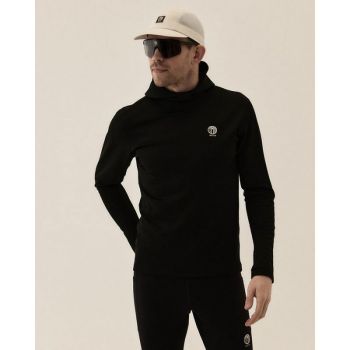 YMR Track Club �sunden Hoodie svart herr