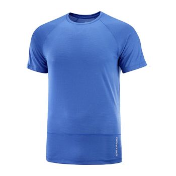 Salomon Cross Run SS Tee bl herr