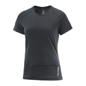 Salomon Cross Run SS Tee svart dam