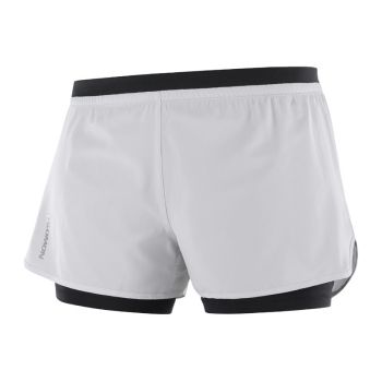 Salomon Cross 2IN1 Shorts oyster dam