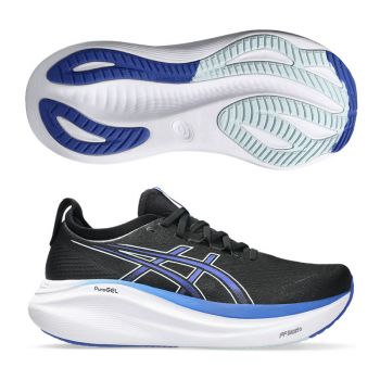 Asics Gel-Nimbus 27 svart/coblt herr