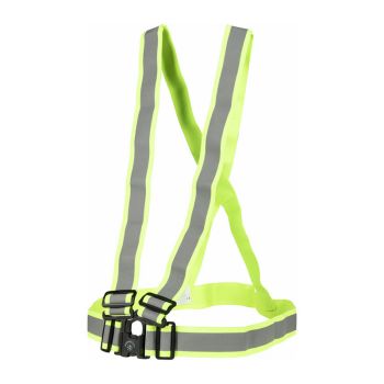 NordicGrip Reflective belt neongul