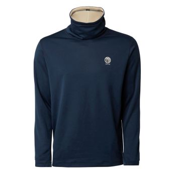 YMR Track Club sunden Funnel Neck navy herr