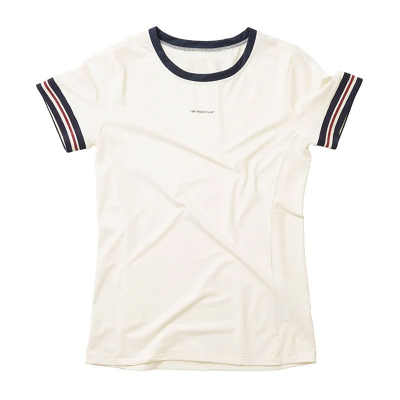 YMR Track Club Ut� Race T-shirt vit dam