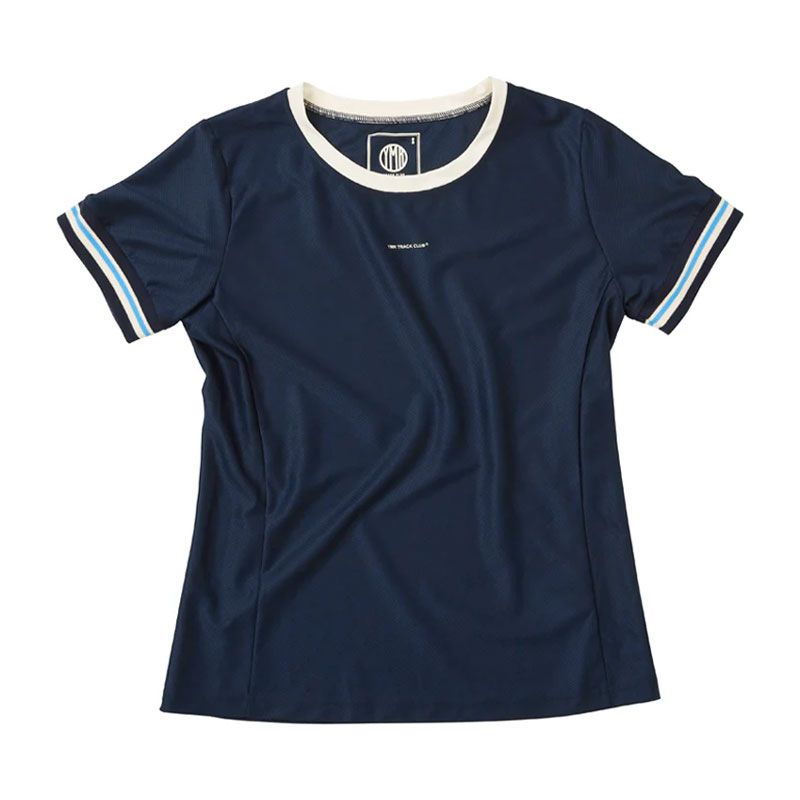 YMR Track Club Ut� Race T-shirt navy dam