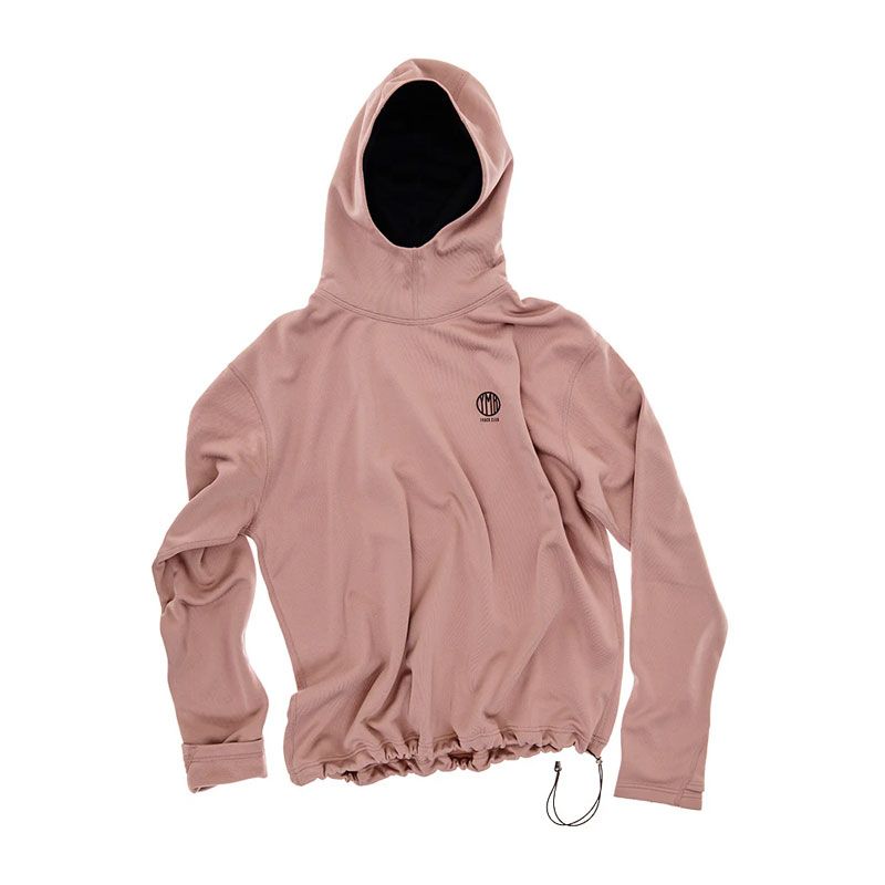 YMR Track Club �sunden Hoodie rosa dam