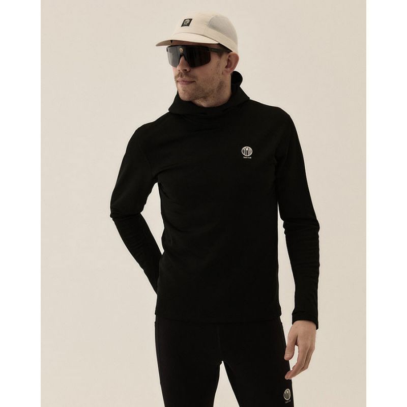 YMR Track Club �sunden Hoodie svart herr