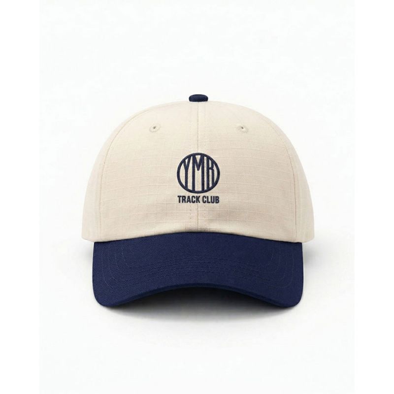 YMR Track Club Sandhamn Casual Cap vit/navy