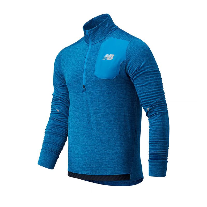 New Balance Heat Grid halfzip herr