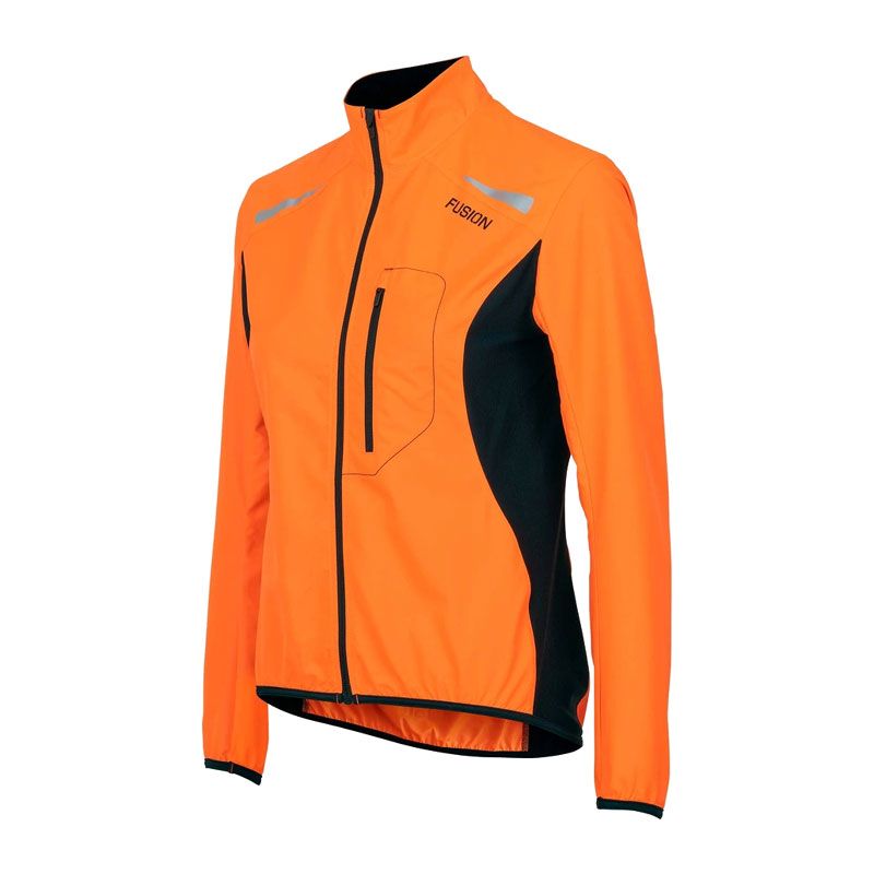 Fusion S1 Run Jacket orange dam