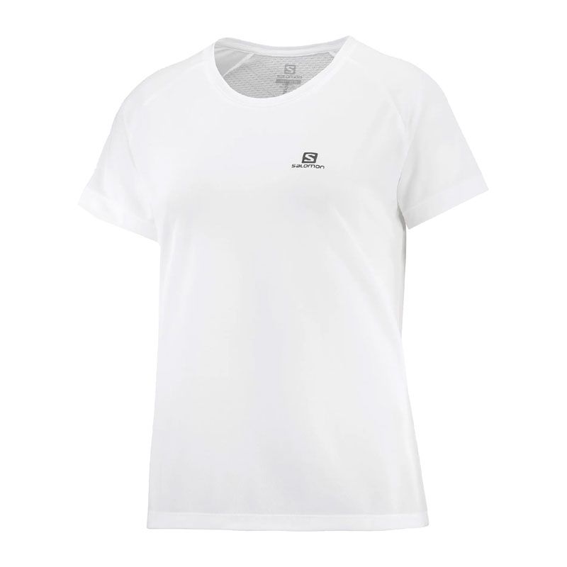 Salomon Cross Rebel SS Tee vit dam