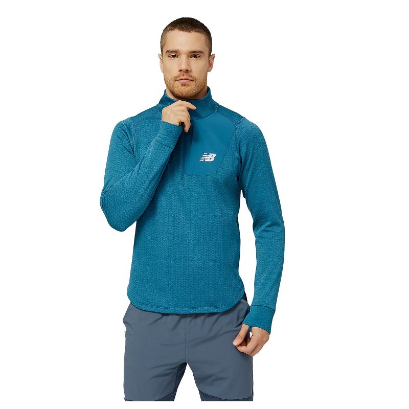 New Balance Heat Grid Half Zip herr