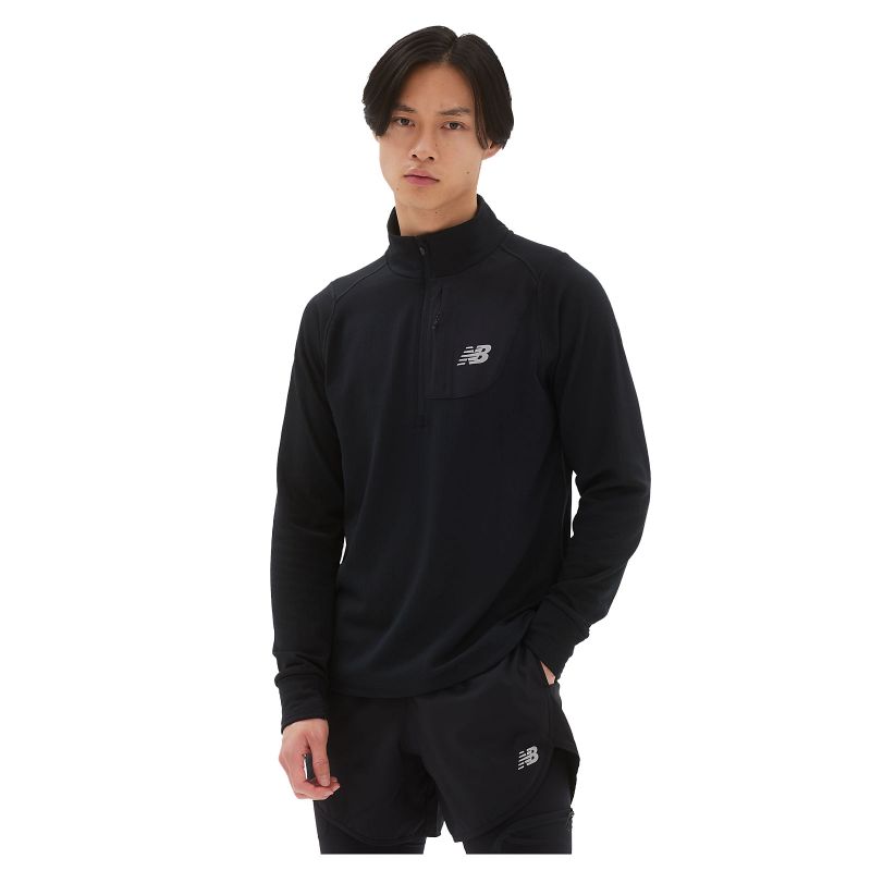 New Balance Heat Grid Half Zip herr