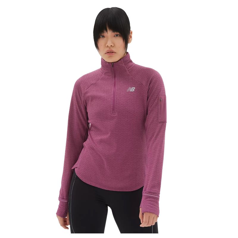 New Balance Heat Half Zip dam