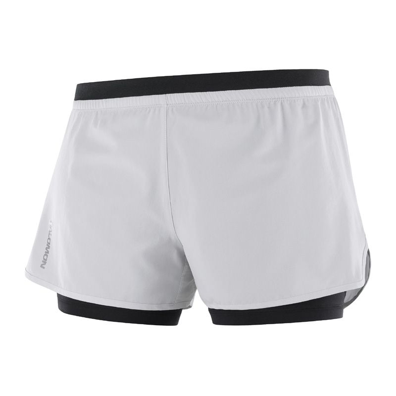 Salomon Cross 2IN1 Shorts oyster dam