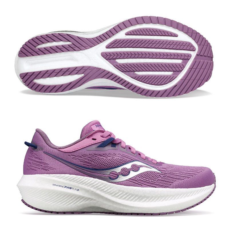 Saucony Triumph 21 lila dam