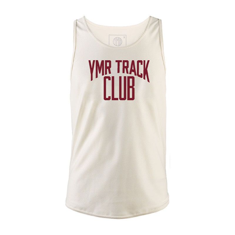 YMR Track Club nggrden Mens Singlet offw/bu