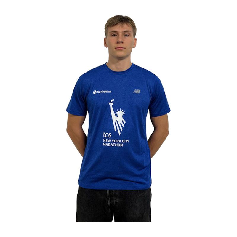 Springtime Travel New York Marathon t-shirt herr