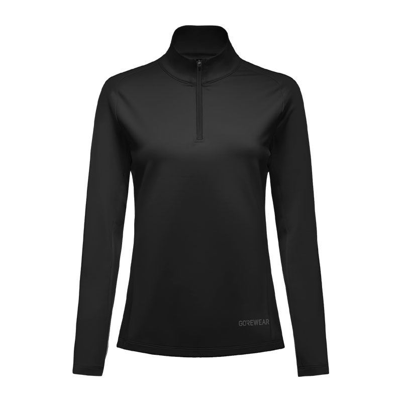 Gore Everyday Mid 1/4 Zip svart dam