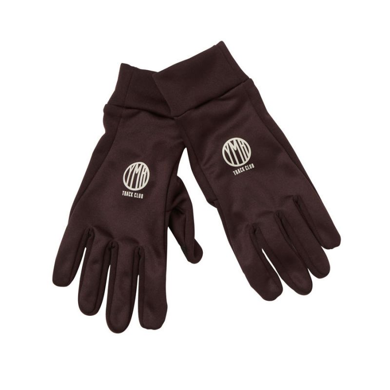 YMR Track Club sunden Touch Gloves maroon